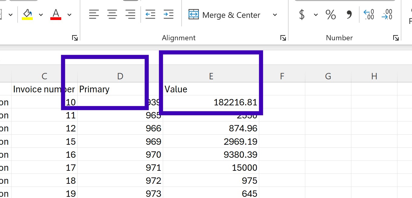 Reconciliation Instructions